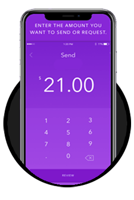 Zelle mobile icon