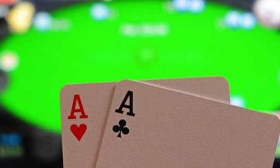 Online poker aces