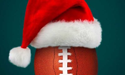 NFL Christmas ball