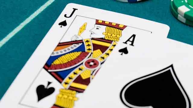 Blackjack cards