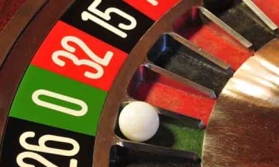 Roulette wheel and ball