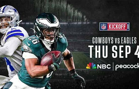 Cowboys vs Eagles kickoff game