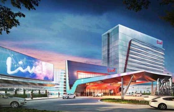 Live casino rendering